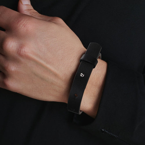 Noir Leather Bracelet