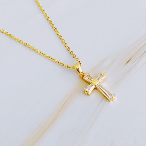Celestia Cross Necklace