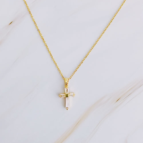 Celestia Cross Necklace