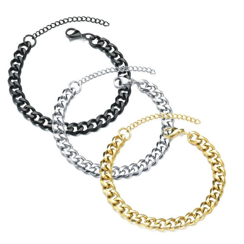 Noir Chain Bracelet