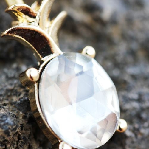 Golden Bloom Navel Ring